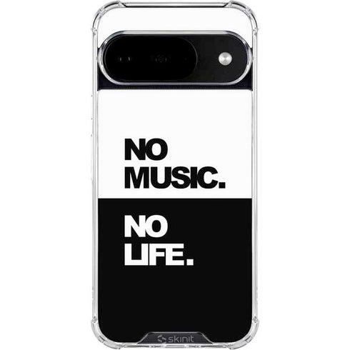 No Music No Life Google Pixel 10 Clear Case